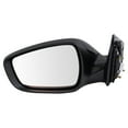 thumbnail image 4 of TRQ Mirror Power Smooth Black Pair Set of 2 for Elantra New MRA04467, 4 of 5
