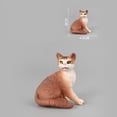 thumbnail image 1 of Gprince Mignon Chats Action Figure Simulation Chaton Modèle Ornements Réalistes Animaux Figure Poupée pour Enfants Cadeaux, 1 of 8