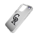 thumbnail image 2 of Colorado Rockies Linen Logo iPhone Clear Case, 2 of 6