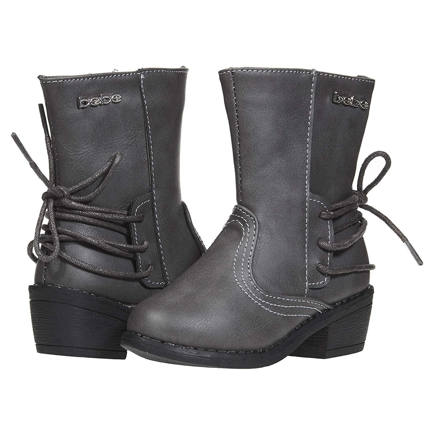 black lace up boots size 6