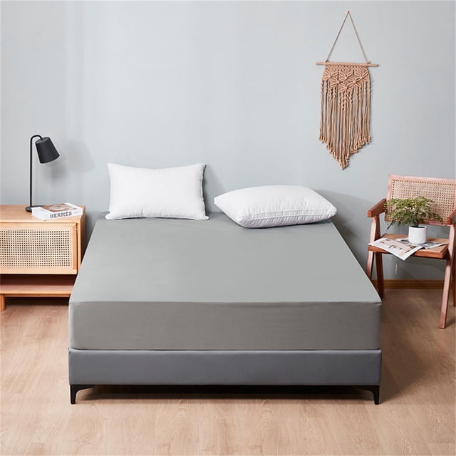 Fiudx Solid Color Mattress Protective Cover, Bedspread, Bedsheet Cover, 180 * 200Cm