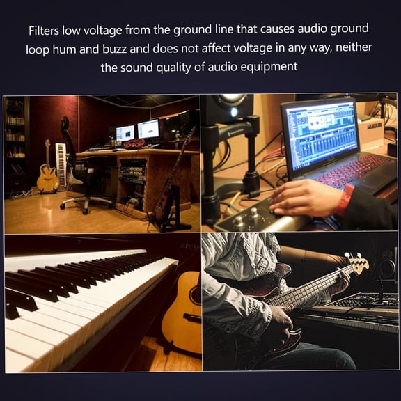 Noise Eliminator,Hum Eliminator Noise Eliminator Buzz Killer Eliminator Loop Noise Buzz Killer Hum Buzz Eliminator Killer Hum Eliminator Adben Leeofty Dsfen Eryue