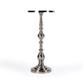 thumbnail image 4 of Mesa auxiliar con pedestal Butler Specialty Darien redonda, níquel, 4 of 6