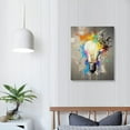 thumbnail image 3 of COMIO Abstract Light Bulb Wall Art Light Bulb Graffiti Poster Creative Graffiti Art Light Bulb Poster Colorful Light Bulb Wall Art Colorful Picture Prints for Office Bedroom Living Room, 3 of 4