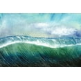 thumbnail image 2 of Ludwig, Alicia 32x23 White Modern Wood Framed Museum Art Print Titled - Big Surf I, 2 of 4