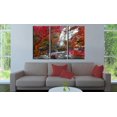 thumbnail image 2 of Tiptophomedecor Stretched Canvas Landscape Art - Beautiful Waterfall: Autumnal Forest - Stretched & Framed Ready To Hang Art, 2 of 3