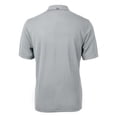 thumbnail image 3 of Men's Cutter & Buck Gray San Antonio Missions Big & Tall Virtue Eco Pique Recycled Polo, 3 of 3