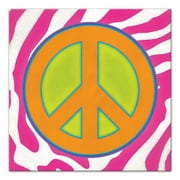 Creative Products Bright Peace Sign 12x12 Canvas Wall Art