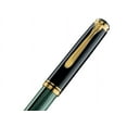 thumbnail image 3 of Pelikan Souveran R800 Rollerball Pen - Black & Green - Gold Trim, 3 of 3