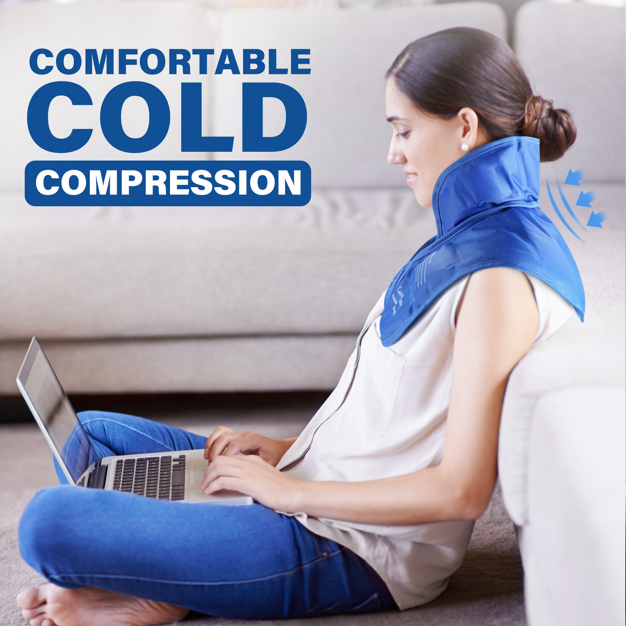LotFancy Neck and Shoulder Reusable Gel Ice Pack photo 2