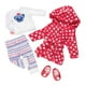 thumbnail image 1 of Our Generation by Battat - Conjunto de pijama de lujo para acurrucarse - Juguetes Ropa y accesorios para muñecas para muñecas de 18 "- A partir de 3 años Our Generation 0062243328440, 1 of 1