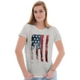 thumbnail image 4 of American Flag Vertical Star Antique Crewneck T Shirts Boy Girl Teen Brisco Brands S, 4 of 6