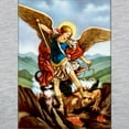 thumbnail image 3 of CafePress - Saint Michael The Archangel Long Sleeve T Shirt - Womens Baseball Tee, 3 of 4