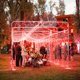 thumbnail image 2 of Cadena de luces Vivideal, 200 LED, color rojo, 20 m, 8 modos, resistente al agua, 2 of 6