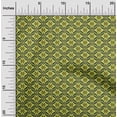 thumbnail image 1 of oneOone Viscose Chiffon Fabric Ethnic Geometric Flame Stitch_Printed Craft Fabric BTY 42 Inch Wide, 1 of 4