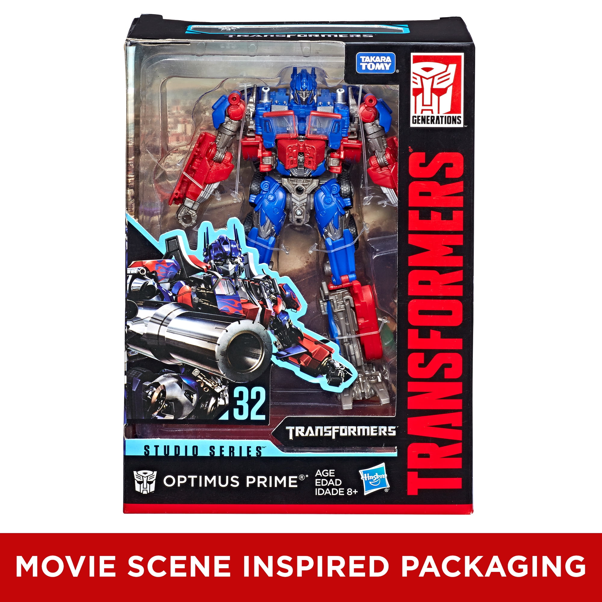 Transformers Studio Series 32 Voyager Class Movie 1 Optimus Prime Action Figure
