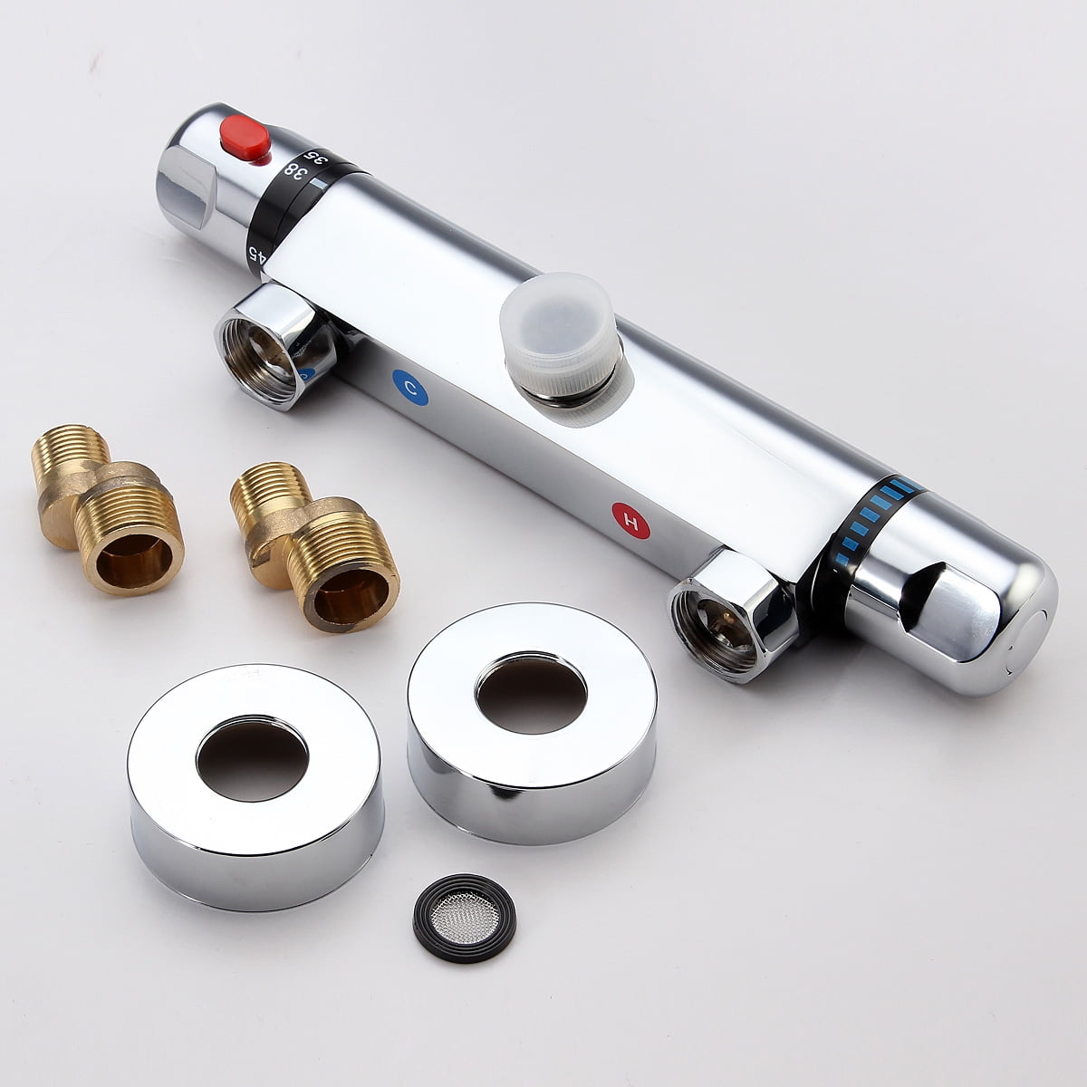 Thermostatic Faucet Shower Mixing Tap Valve Smart Control Temperature