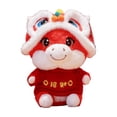 thumbnail image 1 of Ohmyroo Soft Plush Lion Dance Animal Doll for Festivals, 1 of 8