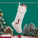 thumbnail image 5 of Yuarrent Calcetín de Navidad Atmósferas Colgante de Navidad Año Nuevo Decoración colgante Artesanía Dulces Merienda Juguete Bolsa Chimenea Kits de decoración para fiestas Tipo 1 Yuarrent HA070096-01, 5 of 6