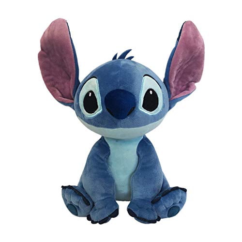 Disney-Grand Oreiller en Peluche Stitch pour Enfants, Jouet Beurre