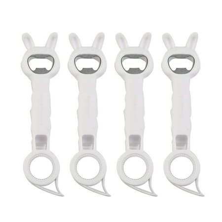 

4pcs 4 In 1 Multifunctional Bottle Opener Can Opener