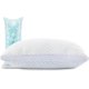 thumbnail image 1 of Almohadas de espuma viscoelástica triturada: almohadas firmes para dormir de lado, almohadas con rayón derivado del bambú, funda transpirable y altura ajustable (1, estándar), 1 of 8
