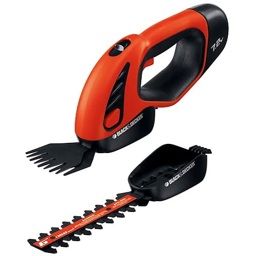 black & decker shear shrubber cordless gsl35