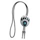 thumbnail image 5 of Collar de de material cuero de Vaquero Rodeo Western Vaquero Rodeo Bolo Tie Salvador Corbata bolo western para hombre, 5 of 6