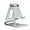 B-Silver, variant on Dual Folding Cell Phone Stand, Fully Adjustable Foldable Desktop Phone Holder Cradle Dock Compatible with Phone 16 15 14 13 12 11 Pro Xs Xs Max Xr X 8, Nintendo Switch, All Phones