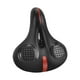 thumbnail image 1 of Sillín de bicicleta Cojín de asiento de bicicleta Cojín de asiento de bicicleta grueso resistente al desgaste para Negro y rojo, 1 of 9