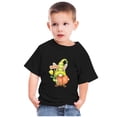 thumbnail image 1 of Augper Haut à Manches Courtes Imprimé Ufs de Pâques Nain Mode pour Enfants Garçons Filles Col Rond, 1 of 4