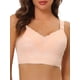 thumbnail image 1 of SOSTEN CHIC para Mujeres, Sujetador de Cobertura Completa, Tirantes Anchos, Con Corte Largolinea, Bralette Sin Aros, Talla C 36, Color Rosa, 1 of 5