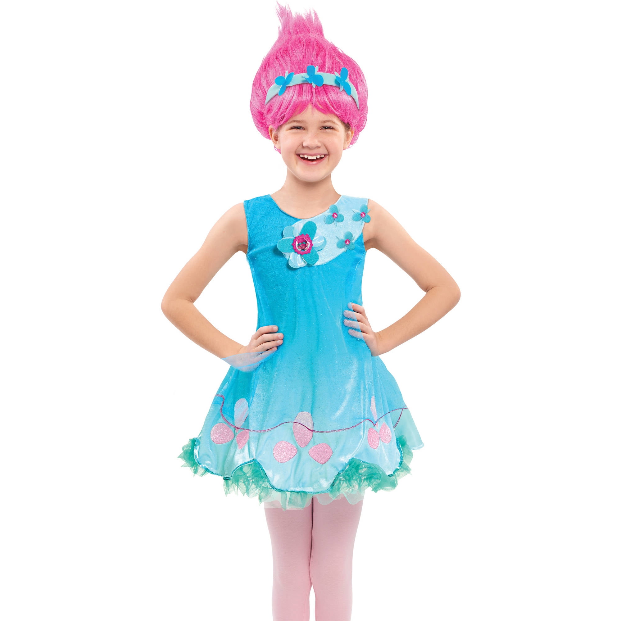 Trolls Poppy Dress - Walmart.com