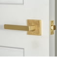 thumbnail image 4 of Viaggio Qadmlnlus_Prv_238_Lh Motivo Left Handed Solid Brass Privacy Door Lever Set -, 4 of 7