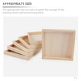 thumbnail image 3 of 5 Pcs Wooden Pallet Wooden Tray Unfinished Wood Serving Nesting Trays Wooden Blocks Blocks Storage Trays Toy Holder, 3 of 6
