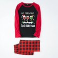 thumbnail image 1 of Pijama navideño A juego para mujer, I am Dreaming of A Wine, conjunto de pijamas grises para mujer, 1 of 4