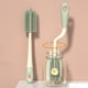 thumbnail image 5 of Botella Biberón Silicone Cepillos Conjunto Con Botella De Milk Botella De Piedra Pincel De Paja De Piedra De 360 ​​Grados Para Adultos Portátiles Tazas De Lavado Kit De Lavado Tipo De Rotary Verde Guardurnaity HA011368-03B, 5 of 6