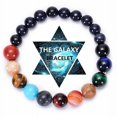 thumbnail image 3 of Universe Solar System Bracelet Natural Stone Eight Planets Bangle Jewelry Gift, 3 of 6