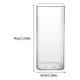 thumbnail image 3 of Kearding Home Office Hotel Copa de vino portátil Reemplazo Pub Agua Bebida Taza Cuadrada Bebida fría Vasos Drinkware 60x90mm Type2 NO2, 3 of 6