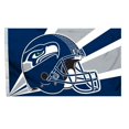 thumbnail image 1 of Bandera de Seattle Seahawks de la NFL de Fremont Die, 3' x 5' con ojales, 3 x 5 pies, casco, 1 of 1