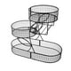 thumbnail image 4 of Cesta de frutas de 3 niveles, cesta de pan multiusos de alambre metálico de gran capacidad Negro, 4 of 9