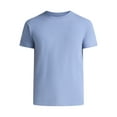 thumbnail image 5 of Athletic Works Men's and Big Men's Cotton Active Tee, Sizes XS-5XL and Tall Sizes, 5 of 5
