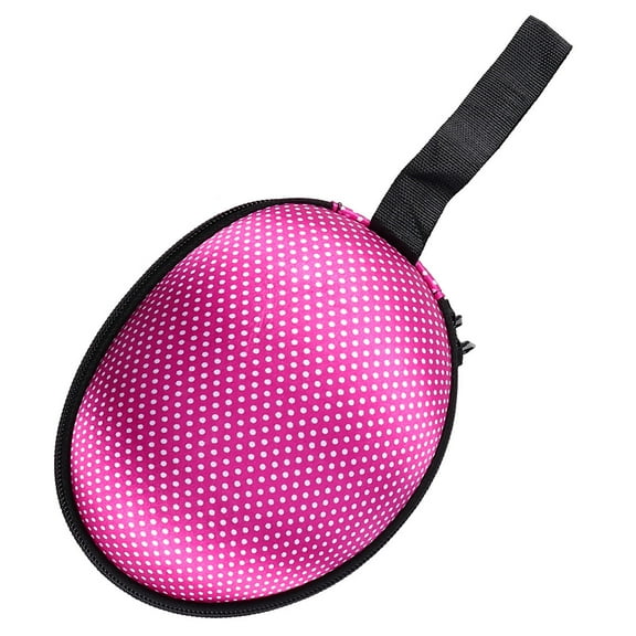 MLINS Silicone Bra Case Invisible Bra Storage Case Zippered Travel Case for Women(Dot)