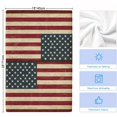 thumbnail image 5 of American Flag Kitchen Towels Set of 2, Vintage Red BlueUSA Flag Soft Microfiber Dish Towels, Absorbent Quick-Dry Washable Dishcloths for Kitchen Cleaning, Drying Dishes, 18x28 Inches, 5 of 9