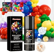 Vrorvz Balloons Gloss Enhancement Spray Long-lasting Non-oxidizing Scene Decoration for Birthdays Weddings Showers Events No Dripping Mess Free 3.4fl oz Aerosol Suitable for Helium Balloons