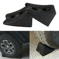 thumbnail image 1 of SPRING PARK 2Pcs Heavy Duty Rubber Car Vehicle Parking Wheel Stoppers Tire Chocks Blocks, 1 of 7
