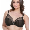thumbnail image 3 of Elomi Matilda Banded Plunge Underwire Bra (8900),38F,Black, 3 of 5