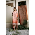 thumbnail image 4 of Ready to Wear Lawn with embroidery Pakistani Dress for Women with Chiffon Duppata - Three Piece Set (XL, Peach), 4 of 6