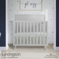 thumbnail image 3 of Dream On Me Lexington 4 in 1 Convertible Mini Crib, Sustainable New Zealand Pinewood, Pebble Grey, 3 of 15