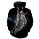 thumbnail image 4 of Sudadera con capucha y cremallera con estampado 3D de astronauta de dibujos animados para hombre, sudaderas informales de gran tamaño, ropa de calle, chaqueta, chándal, 4 of 4